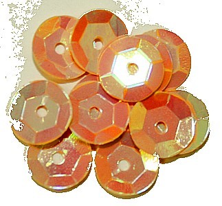 Pailleten cup 8mm lichtzalm 10 gram