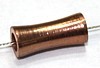 Metalen kraal 12mm roodgoudkl. 10st
