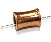 Metalen kraal 7mm roodgoudkl. 10st.