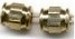 Vergulde kraal 6x8mm per 25st
