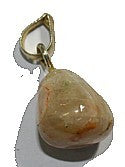 Sandstone mauve hanger ca 12-20mm