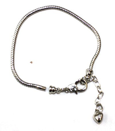 Armband voor 5mm gatkralen met verlengketting