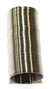 Verenstaal 10mm verzilverd ca 24slagen