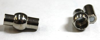 Magneetsluiting 15x8mm voor 4,5mm leer/koord