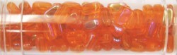 Gutermann rijstkralen 6mm oranje AB ca 85st.
