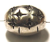 Metallookkr. 20mm ovaal bewerkt 3st.