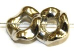 Metallook tussenkraal gegolfd 13mm 10st.