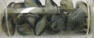 Guterman lantaarnkraal 14mm rookzwart/wit ca20st