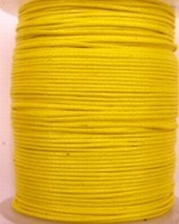 Waxcord 0,5mm donker geel 5meter