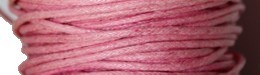 Waskoord 1,5mm rose 5meter