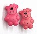 Knoop samson 18mm rose per stuk