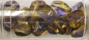 Gutermann multicolour 12mm bruin/lila ca 18st.