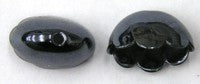Eindkap 14mm ovaal antracietkleurig 2