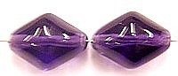 Gutermann glaskr. 17x13mm amethyst 11st.