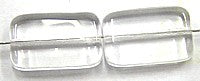 Gutermann glaskraal 19x12mm transparant 10st.
