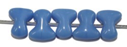 T-kraal 4x8mm lichtblauw 50st.
