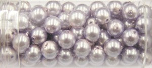 Gutermann glaskralen 6mm staalblauw ca. 100st