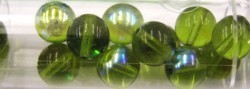 Gutermann regenboogparels 8mm licht groen 14st.