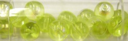 Gutermann regenboogparels 8mm geel 14st.