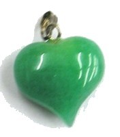 hanger hart 18mm aventurijn per stuk