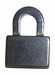 Hematiet hanger tasvorm 29x21mm per stuk