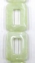 Jade 40x30mm open gewerkt per sruk
