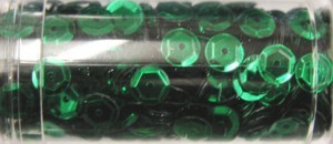 Gutermann pailletten 6mm cup groen 9 gr