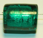 Glaskraal ton ca 22mm turkoois p.st