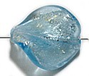 Glaskraal wokkel 20mm silverf. l.blauw p.st