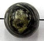 natuursteen rond 12mm wit/blauw 3st