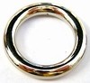 Metallook ring 38mm zilverkl. per stuk