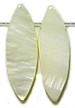 Schelpkraal ovaal 21x8mm ATUREL 8 stuks