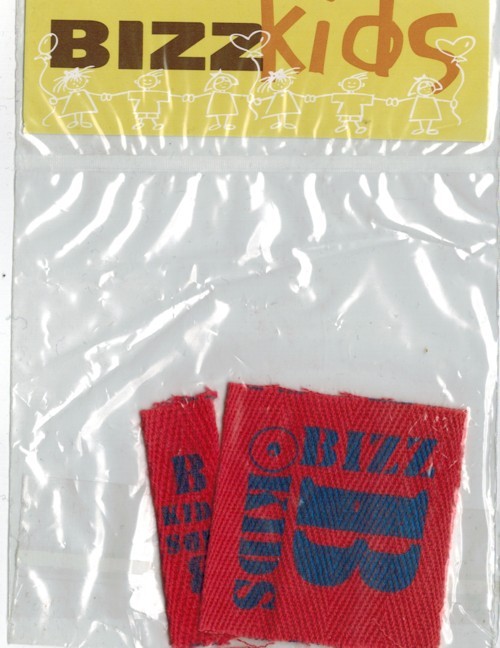 Applicatie Bizz Kids 1x50mm en 1x15mm rood