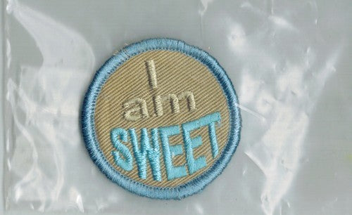 Applicatie I am Sweet 40mm beige