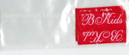 Applicatie B.Kids 25x30mm rood 2st
