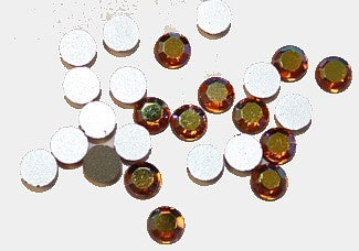 Imitatie plaksteen 5mm topaas AB 25st
