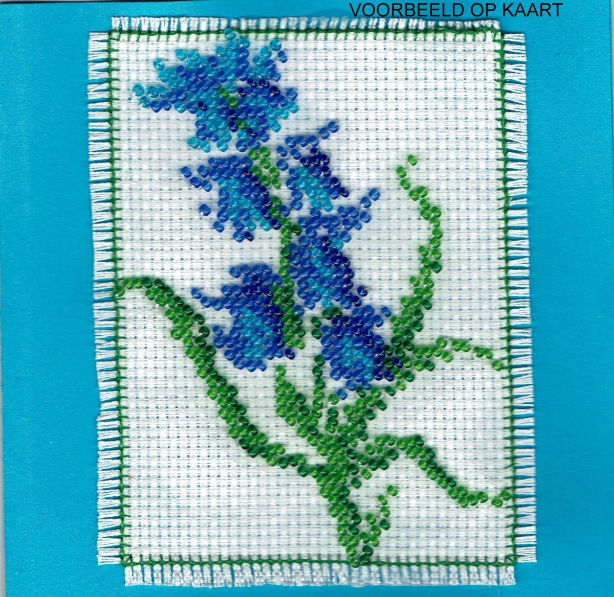 Borduurpakket sterhyacint 7x12cm