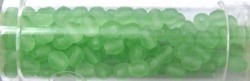 Gutermann facetkraal 4mm l.groen mat 130st
