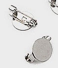 Brochespeld 12mm platte kant zkl.p.st