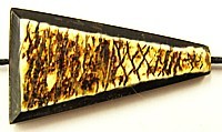 hoornen kraal 33mm p.st