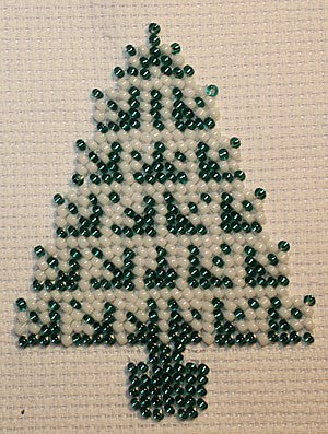 Bordurpakket kerstboom 6x8cm