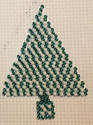 Bordurpakket kerstboom 6x8cm