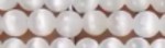 Edelsteen 6mm white cat eye ca 56st.st.