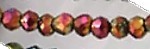 Natuursteen Hongzong facet rood/goud 2mm ca 37cm