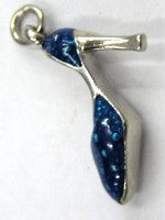 Bedel pump blauw geemailleerd
