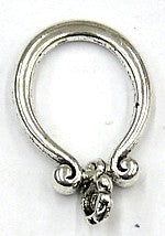 Hanger met lus 21x34mm