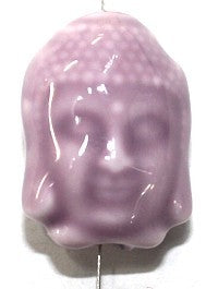 Boeddha keramiek 21mm lila