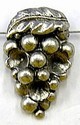 Kraal 10x22mm o.z.kl. druiventros 4mm simili p.st.