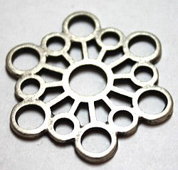 Hanger/tussenstuk26mm zilverkl. per stuk