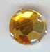 Swarovski opnaaisteen 7mm donkergeel 12st
